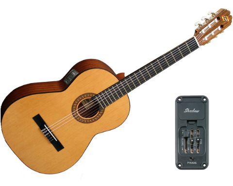 Guitarra clsica electrificada ADMIRA modelo JUANITA E