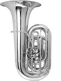 Tuba en Do BESSON modelo BE995-2-0 SOVEREIGN plateada