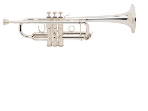Trompeta Do BACH modelo C180L o ML campana 239 tudel standard PLATEADA
