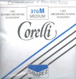 Juego cuerdas contrabajo CORELLI ORQUESTA modelo 370