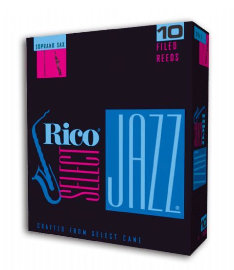 Caja caas saxofon soprano RICO modelo SELECT JAZZ