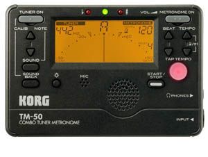 Afinador/Metronomo KORG modelo TM-50