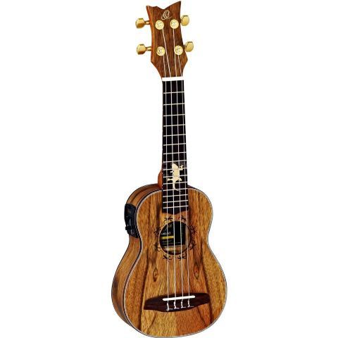 Ukelele concierto ORTEGA modelo LIZARD-CC-GB electrificado