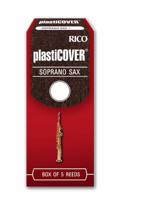 Caja caas saxofon soprano RICO modelo PLASTICOVER