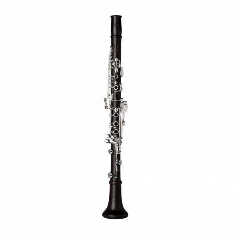 Clarinete Sib BACKUN modelo Q GRANADILLA 17 llaves PLATA