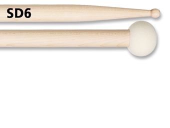 Baquetas VIC FIRTH modelo SD6 SWIZZLE B