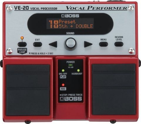 Pedal doble vocal BOSS modelo VE-20