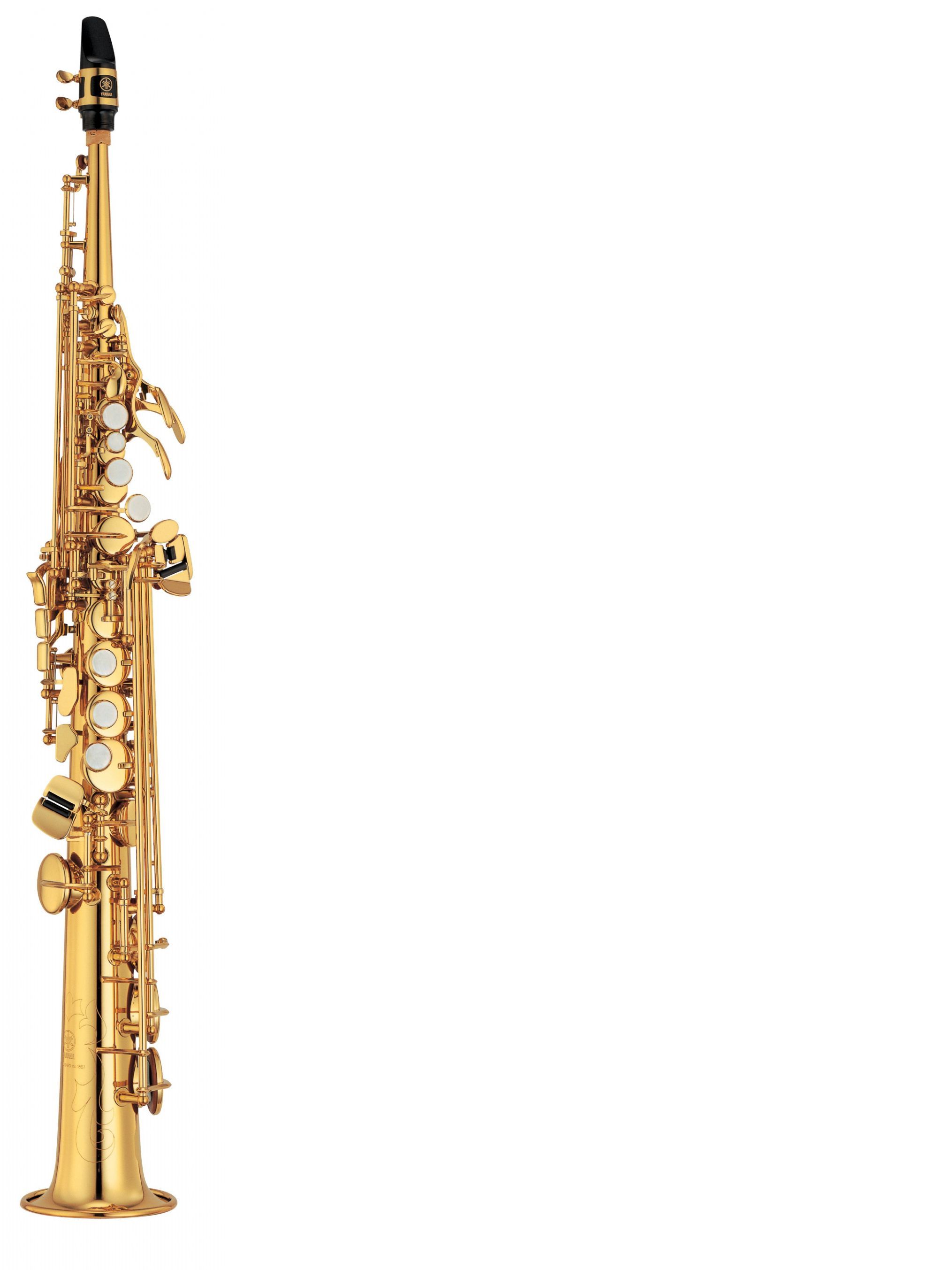 Saxofn soprano YAMAHA modelo YSS 475 S II