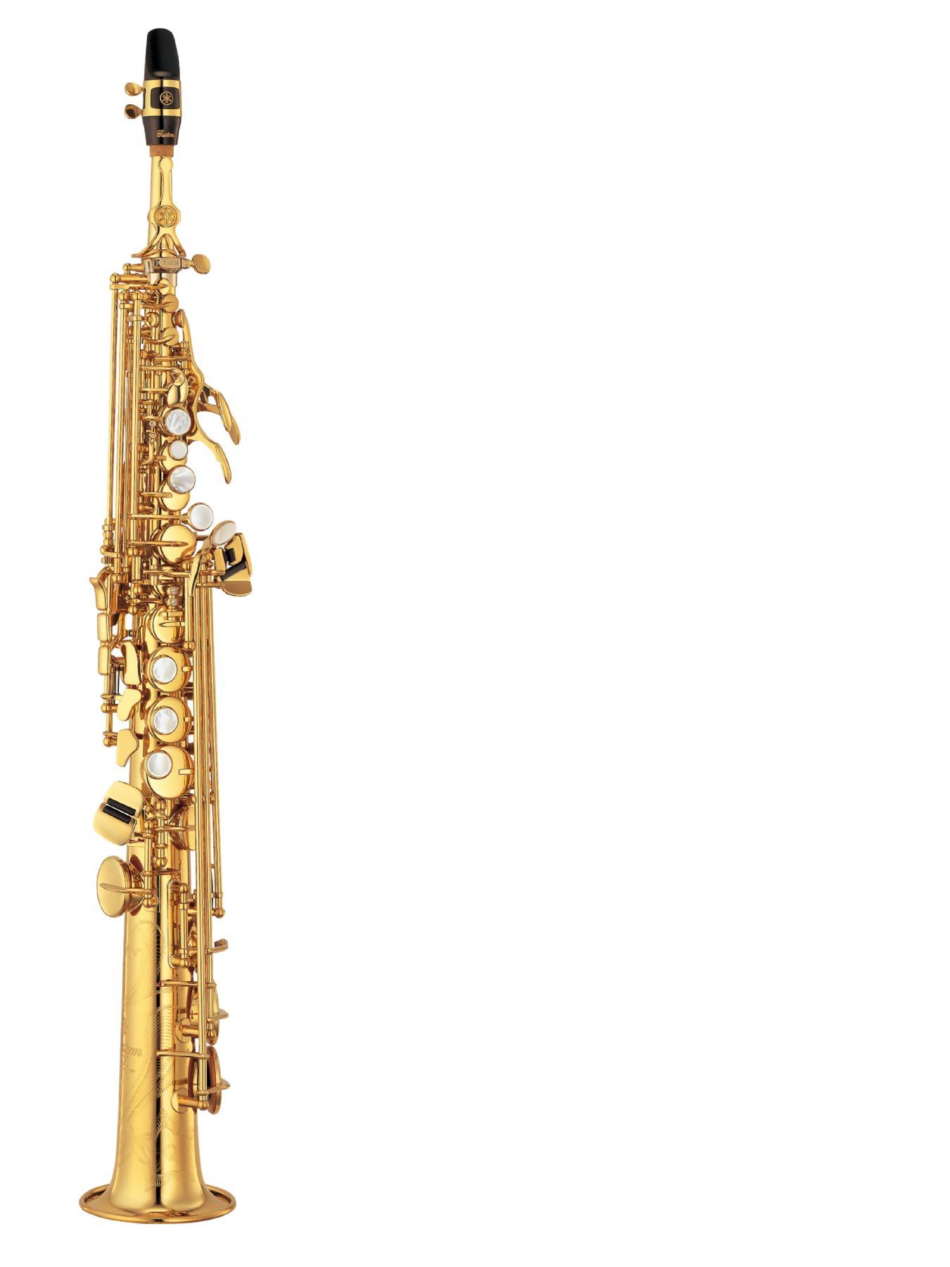 Saxofn soprano YAMAHA modelo YSS 875 EXGP